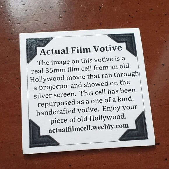 Billie Burke as Glinda Wizard of Oz 1939 original film cell votive candle wicked - Picture 4 of 5